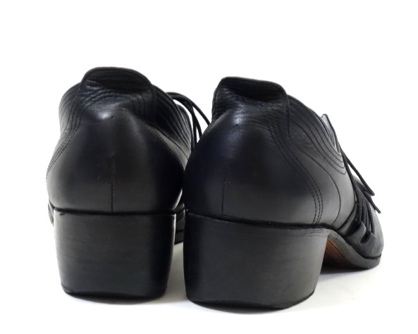 ヒロムタカハラ バターナイフ レザーシューズ 黒 41 HIROMU ROEN
