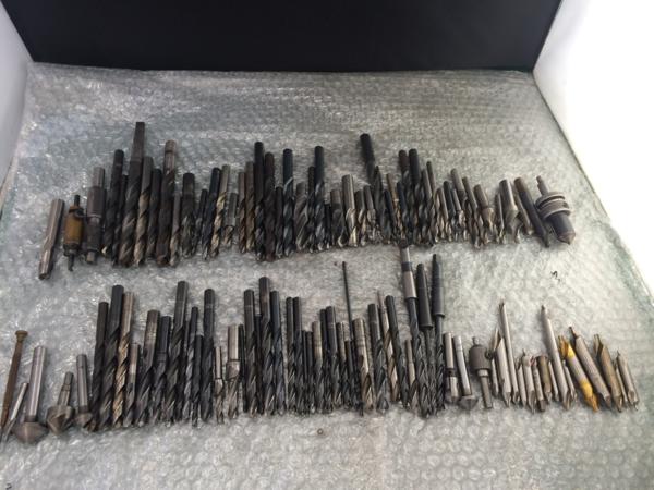 ○切削工具1山セット　ドリル/面取りカッター等　Z040815　A7-4