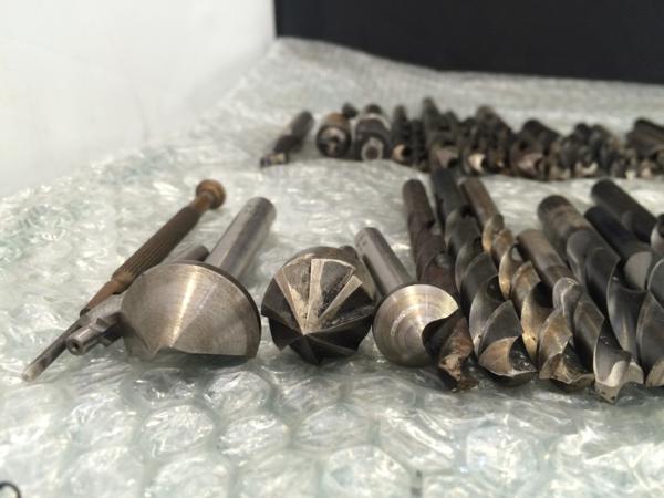 ○切削工具1山セット　ドリル/面取りカッター等　Z040815　A7-4