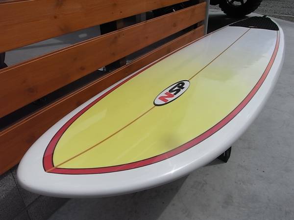 ケース+リーシュ付/NSP/ファンボード/サーフボード/FUN 7'2