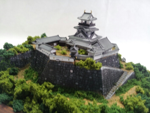 童友社 1/500 高知城 完成品 ジオラマ 【公式通販】