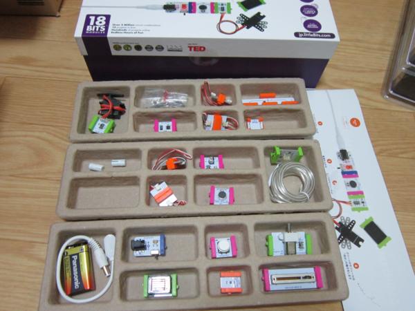 ◆littleBits 電子回路組み立て デラックス キット◆ジャンク