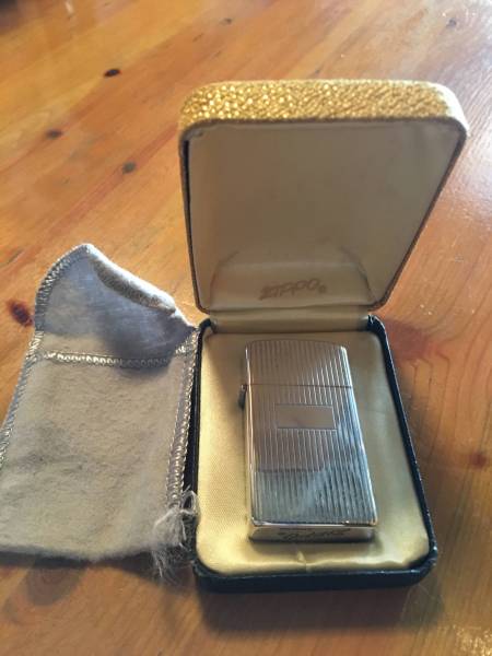 STERLING SILVER.スリム ZIPPO