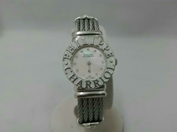 Philip Charriol クォーツ シルバー 本体のみ