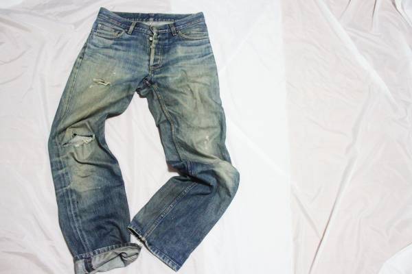 HELMUT LANG ヘルムートラング ダメージデニム パンツ