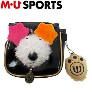 ★MU SPORTS 703J1593 パターカバー マレット型(BLK)★送料無料