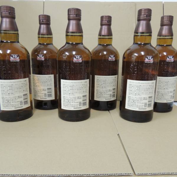 未開栓 まとめて6本 サントリー山崎 ウイスキー 700ml 飲料 日本