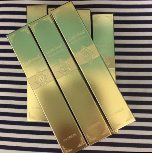the sameゴールドスネイルリンクルプランパー 2本セット Gold Snail