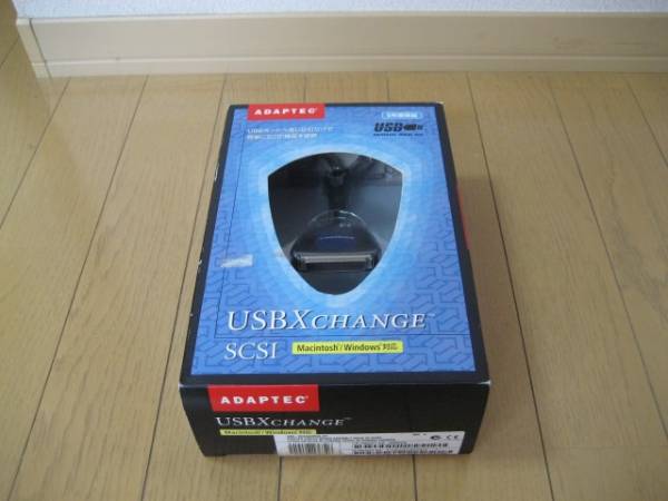 USB Adaptec SCSI - USB2Xchange connecting 中古PCハードUSBXchange