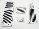 BMW ロゴ入 アルミ ペダルセット X3 X5 Z3 Z4 Z8 M3 M5 AT
