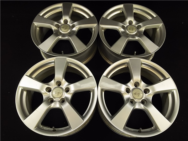 社外ホイール!! 17x7J +48 4本セット ミニバン等に!! 中古 売切