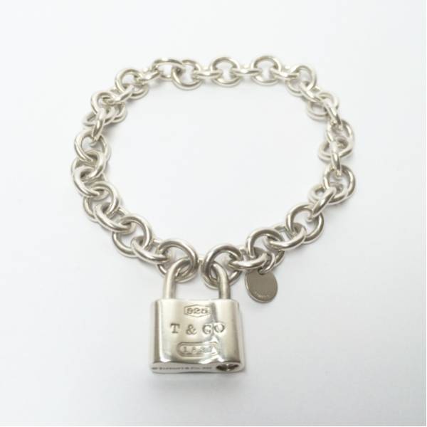 ティファニー ブレスレット ロック シルバー 箱 ケース付 鍵