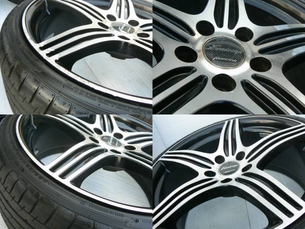 MANARAY Euro design バリ溝タイヤ付き！ エスティマ オデッセイ