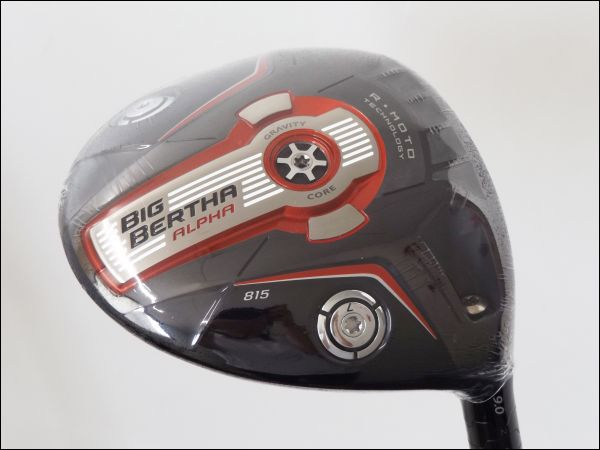 新品 BIG BERTHA ALPHA 815 1W 9度 Diamana R70 S■