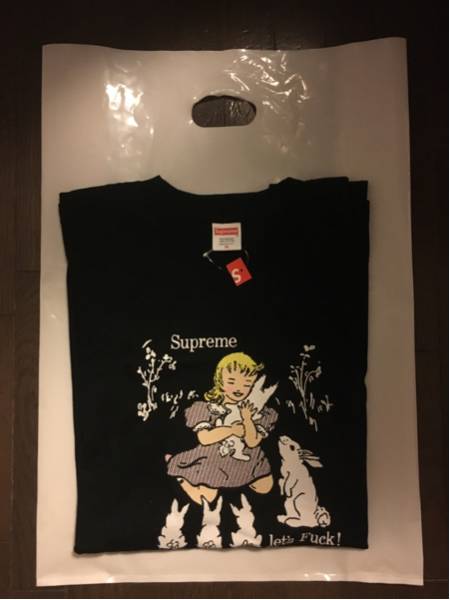 新品 supreme 16aw Let's Fuck Tee XL 黒 Tシャツ ブラック