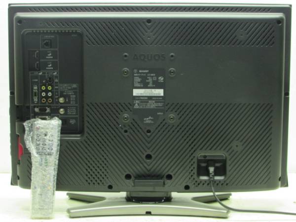 845 SHARP 26型地上デジ・BS・CS。Hi液晶テレビ11年 LC-26E8