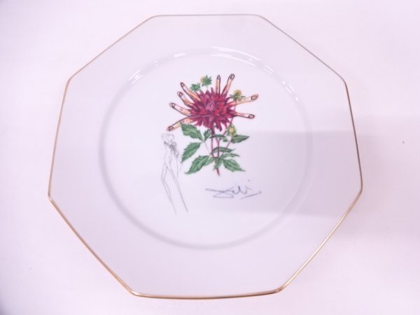29372# ROYAL COPENHAGEN ダリの花プレート