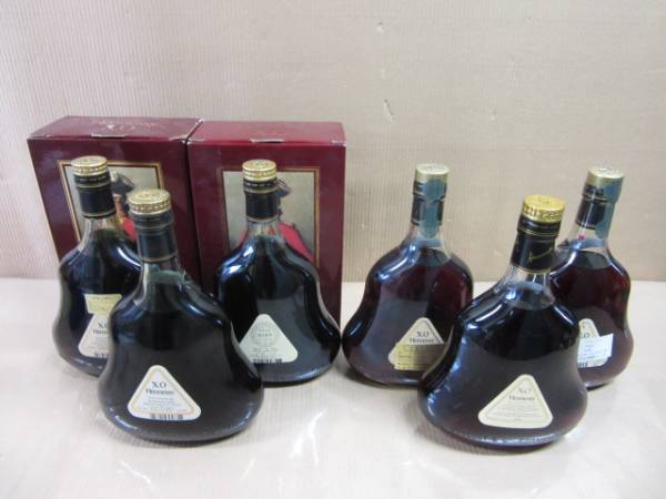 ヘネシー Hennessy XO 6本□古酒 ヘネシーXO 40°700ml 古酒 金キャップ