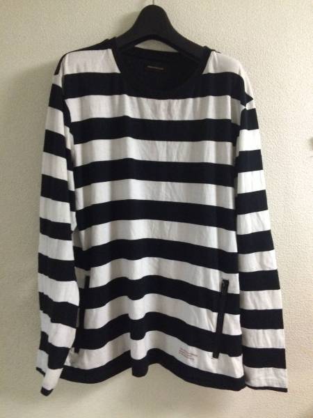 アンダーカバー 14SS JONIO着 肘割れ ボーダー カットソー