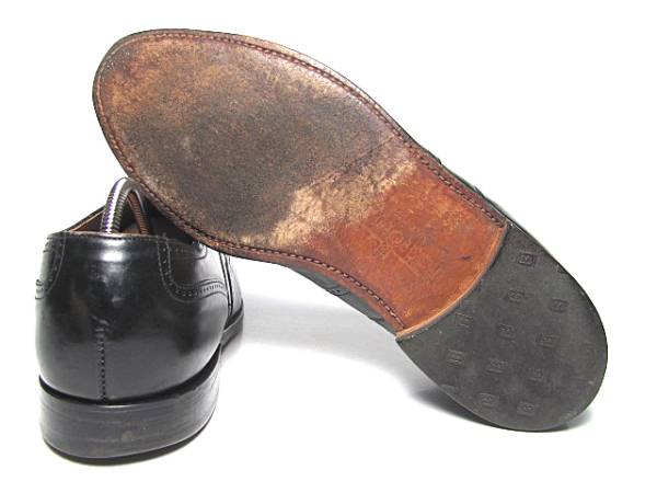 *USA製/大統領愛用*【ボストニアン】ウイングチップ*黒*27.0*S76