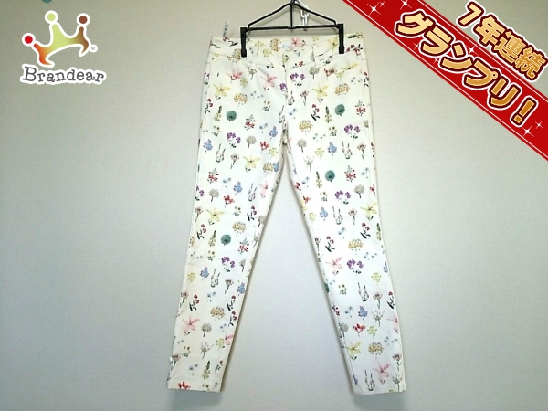 トゥービーシック パンツ ４０ レディース 美品 花柄 TO BE CHIC