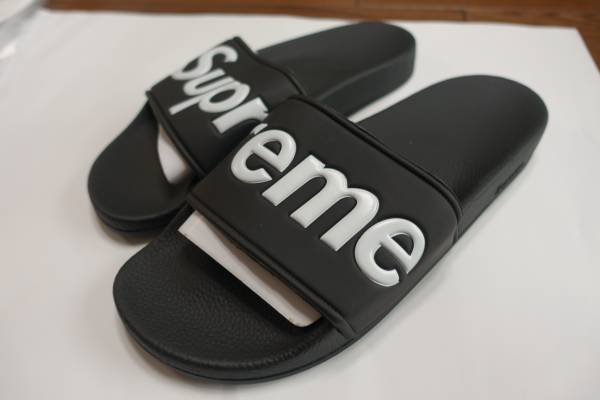 Supreme Sandal 未使用品 Black 黒 サンダル US8