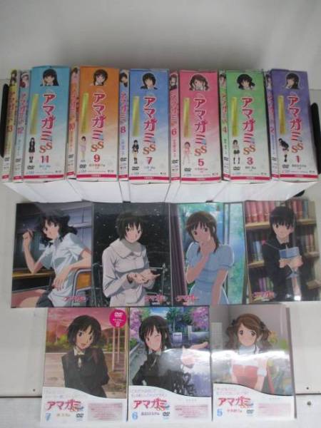 DVD アマガミSS 全13巻，アマガミSS+plus 全7巻セット 初回 難有