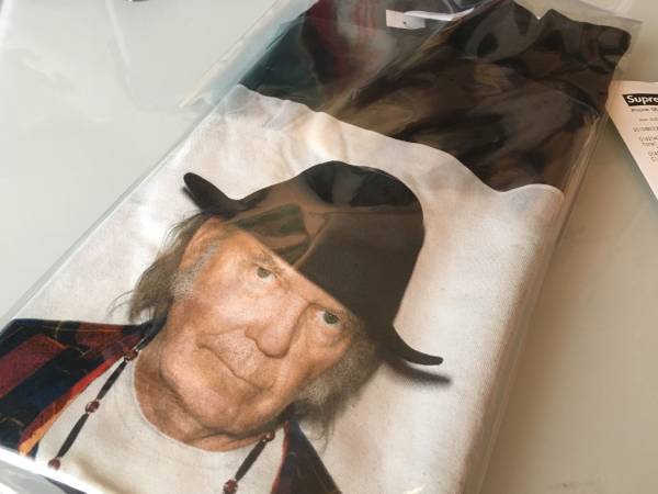 15aw 新品 supreme neil young tee 黒 box logo north 16aw