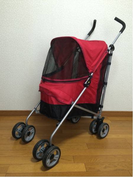 中古 Richell ペットバギー ラコット