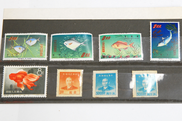 未使用中国切手 特38 金魚 12種完 中国切手 特38 金魚シリーズ