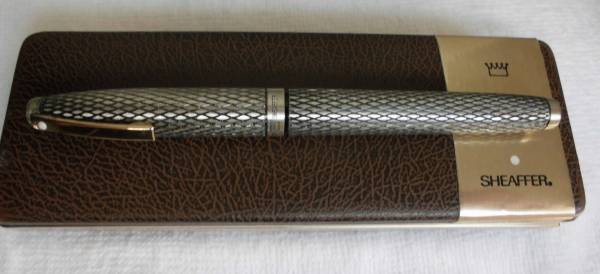 SHEAFFER 万年筆 Sterling Silver 14K SHEAFFER STERLING SILVER 14K 万年筆 ケース付き Sheaffer 【公式通販】