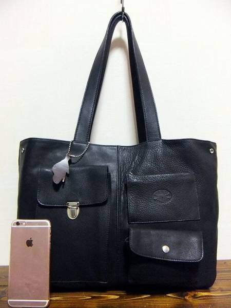 カナダ製Beaver Roots.レザートートバッグsomesaniaryherzfilson Roots 