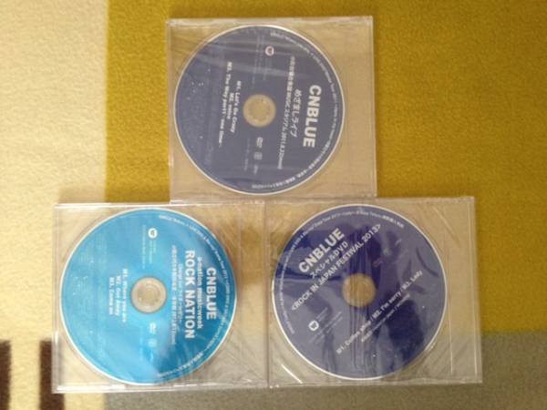 CNBLUE☆めざましライブ・ ROCK NATION・ ROCK IN JAPAN☆未開封
