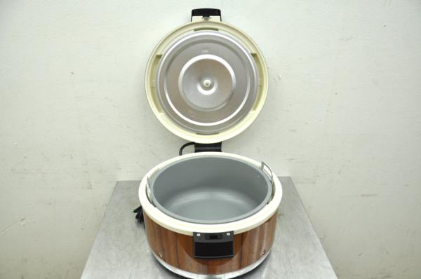 H115☆象印☆電子ジャー/THA-C40A/10年製/保温/木目