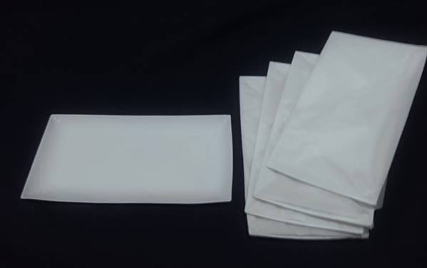 たち吉　四角い皿　５枚セット