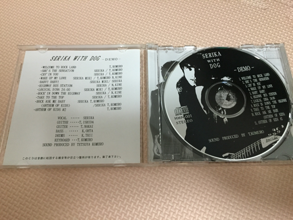 SERIKA with DOG 通販限定CD 「DEMO」小室哲哉プロデュース 【公式通販】