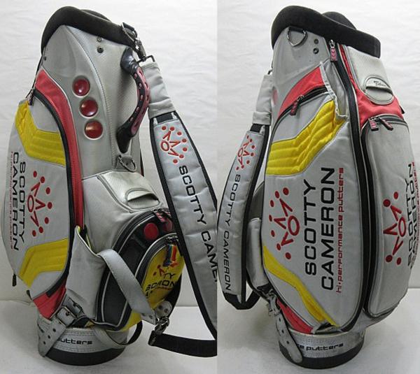 中古 希少 タイトリスト スコッティキャメロン キャディバッグ