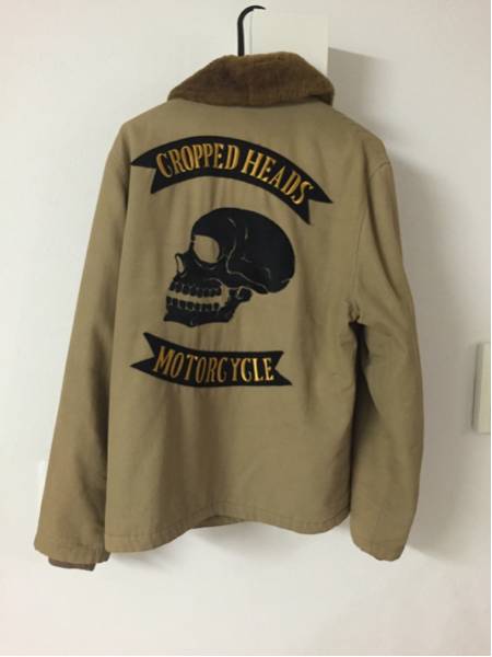 デッキジャケット CROPPED クロップドヘッズ HEADS N-1タイプ ジオン 
