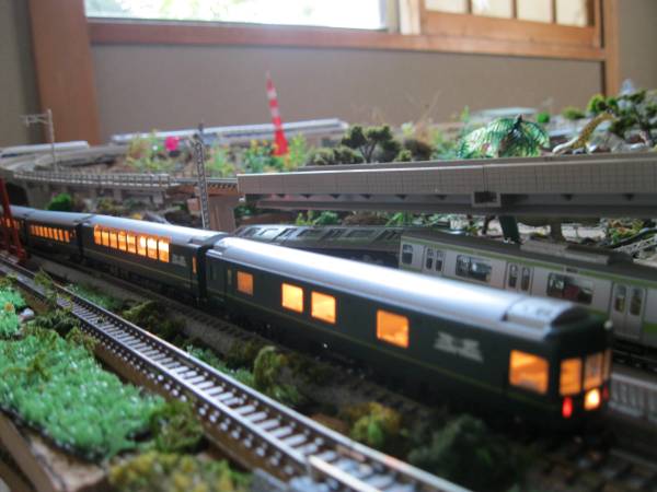 TOMIX トワイライトエクスプレス フル編成 純正室内灯付き! TOMIX