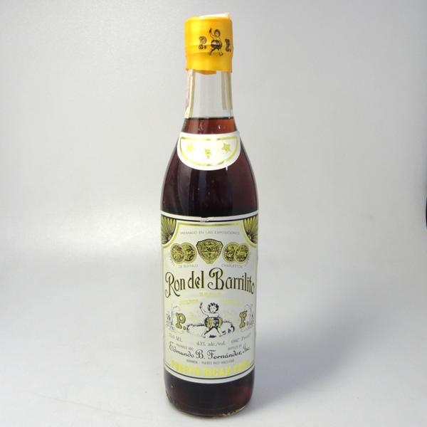 ☆未開栓 Ron del Barrilito ロンデルバリリット 3スター 750ml 当方