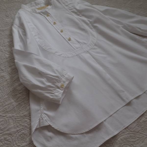 【モヴェズエルヴ】コットンシャツチュニック日本製　検もねもね