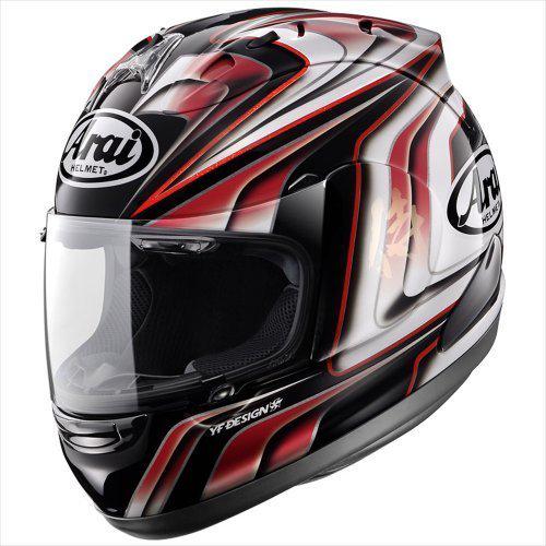 Araiアライ ヘルメットRX-7RR5 AOYAMA GP 57.58Mサイズ 新品未使用 Arai RX-7RR5 AOYAMA-GP RED Mサイズ 57-58cm Arai(アライ