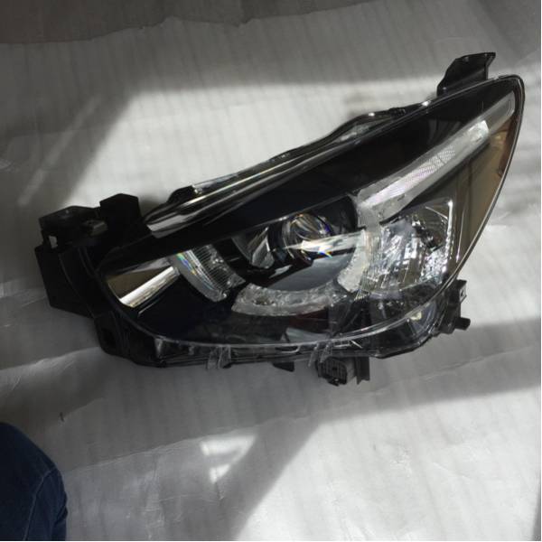 マツダデミオＤＪ５ＦＳ左ヘッドライト DJ5FS デミオ純正 左ヘッド ライト D09K-51040 美品 MAZDA 純正 デミオ