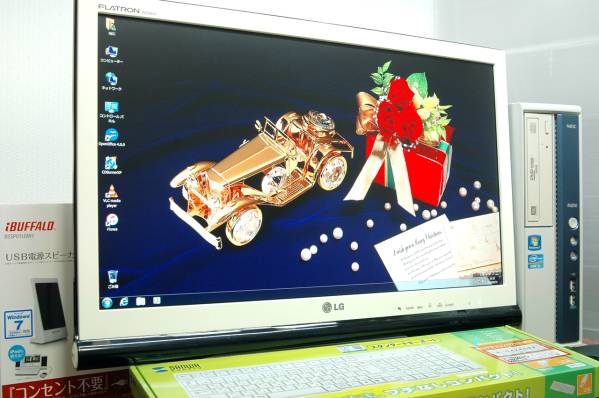 □■NEC Core i5 2400/メモリ12GB/新品HDD2TB！23型ワイド液晶