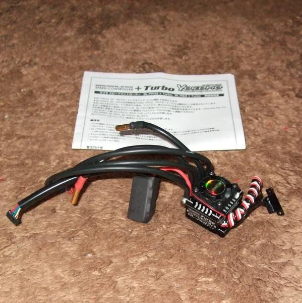 ヨコモ センサー付ブラシレス ESC BL-PRO3 +Turbo☆アンプYOKOMO