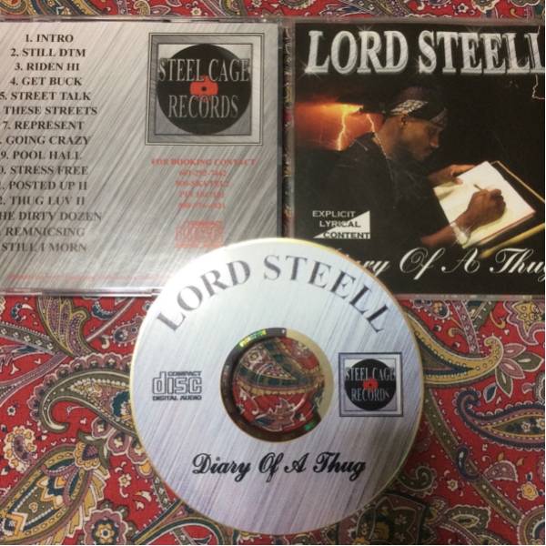G-RAP】LORD STEELL / Diary Of A Thug 音楽 CD 【公式通販】