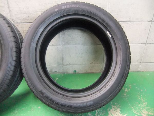 税込 新車外し ハリアー ダンロップ ST30 GRANDTRREK 235/55R18