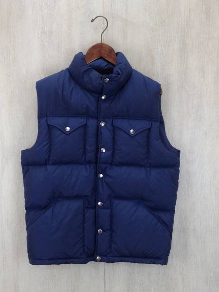 THE NORTH FACE◇BEAMS別注/ダウンベスト/L/ナイロン/NVY THE NORTH