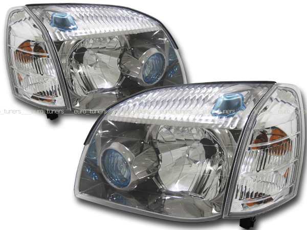 日産エクストレイル T30 純正タイプヘッドランプ+コーナーセット