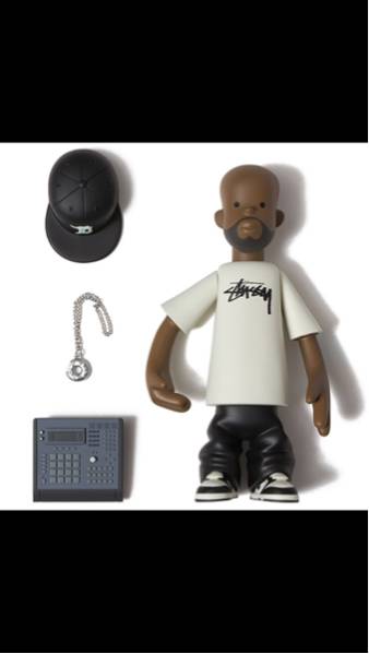J DILLA STUSSY コラボ 世界2000体限定 フィギュア J DEE